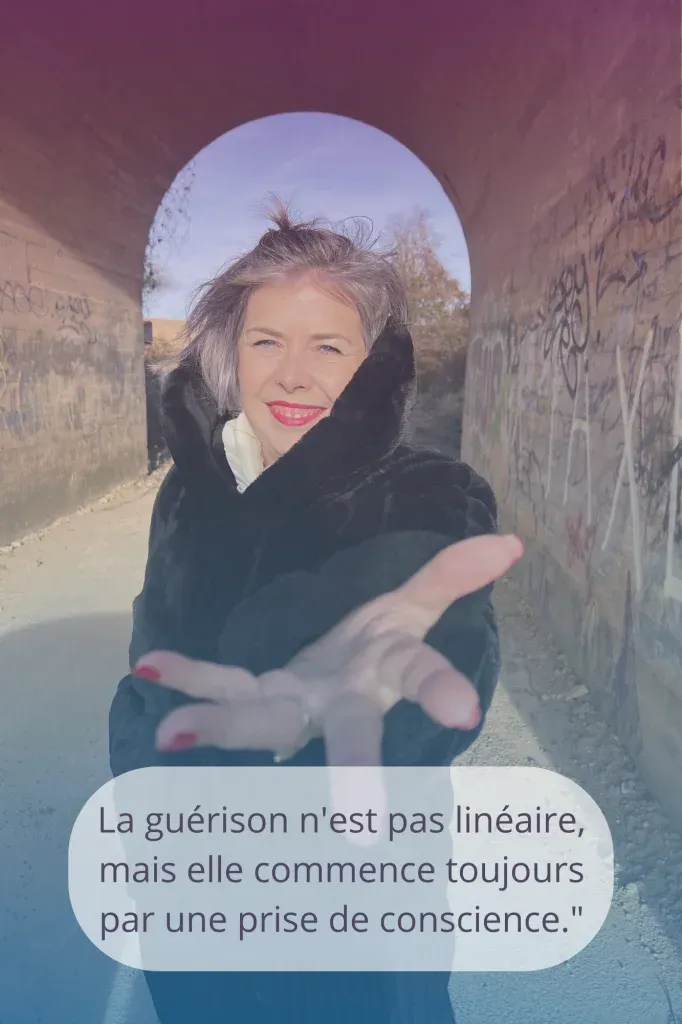 La guérison n'est pas linéaire, mais elle commence toujours par une prise de conscience